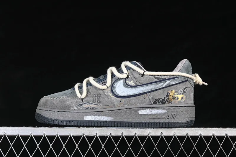 All categories Nk Air Force 1 Air Force series Nk Air Force 1 Low Air Force low-top Nike Air Force 1'07 Low "Dragon & Horse Spirit" Hand-painted graffiti Year of the Horse Chinese style limited edition Air Force 1 low-top casual sneakers CD1221-680